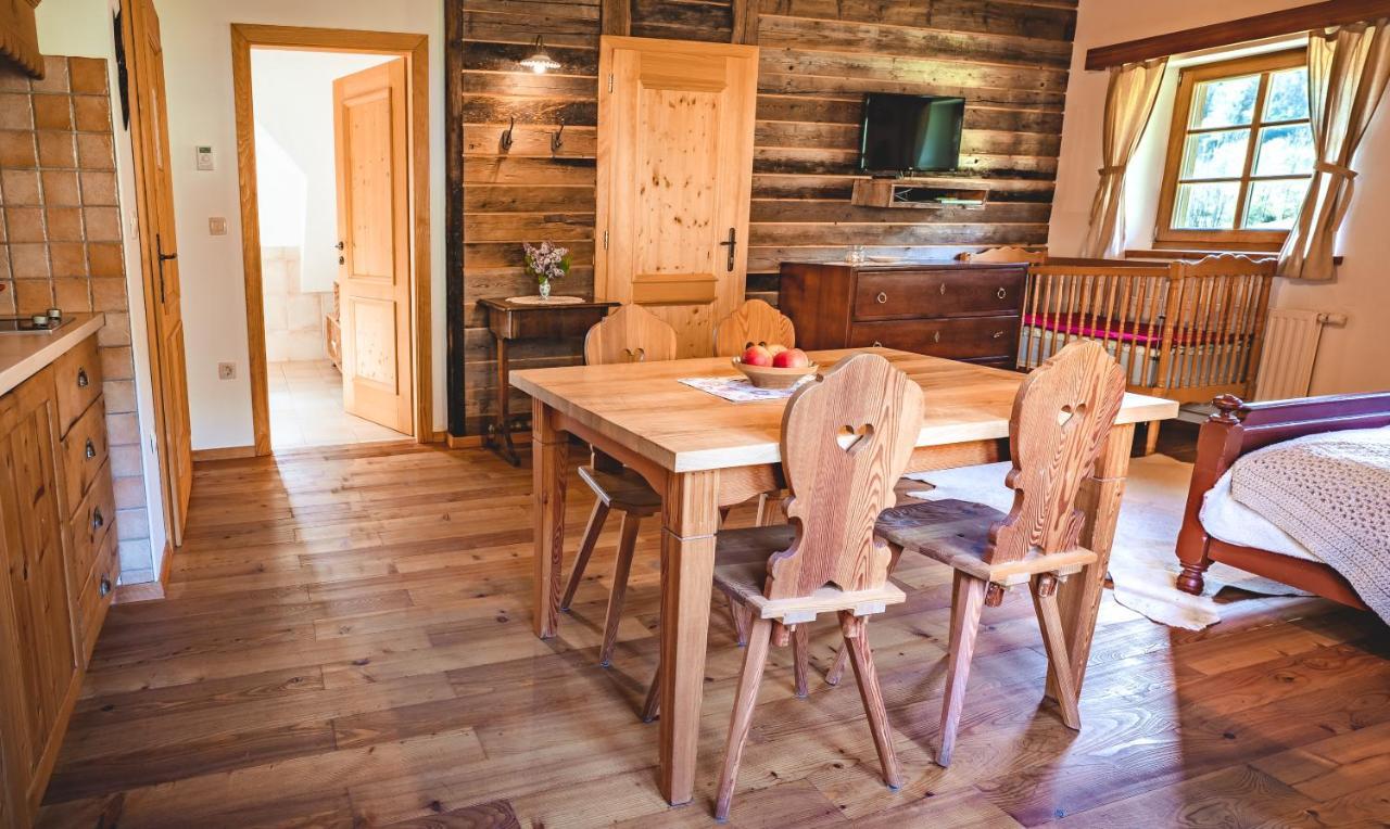 Villa Tourist Farm Senkova Domacija Zgornje Jezersko Exterior foto