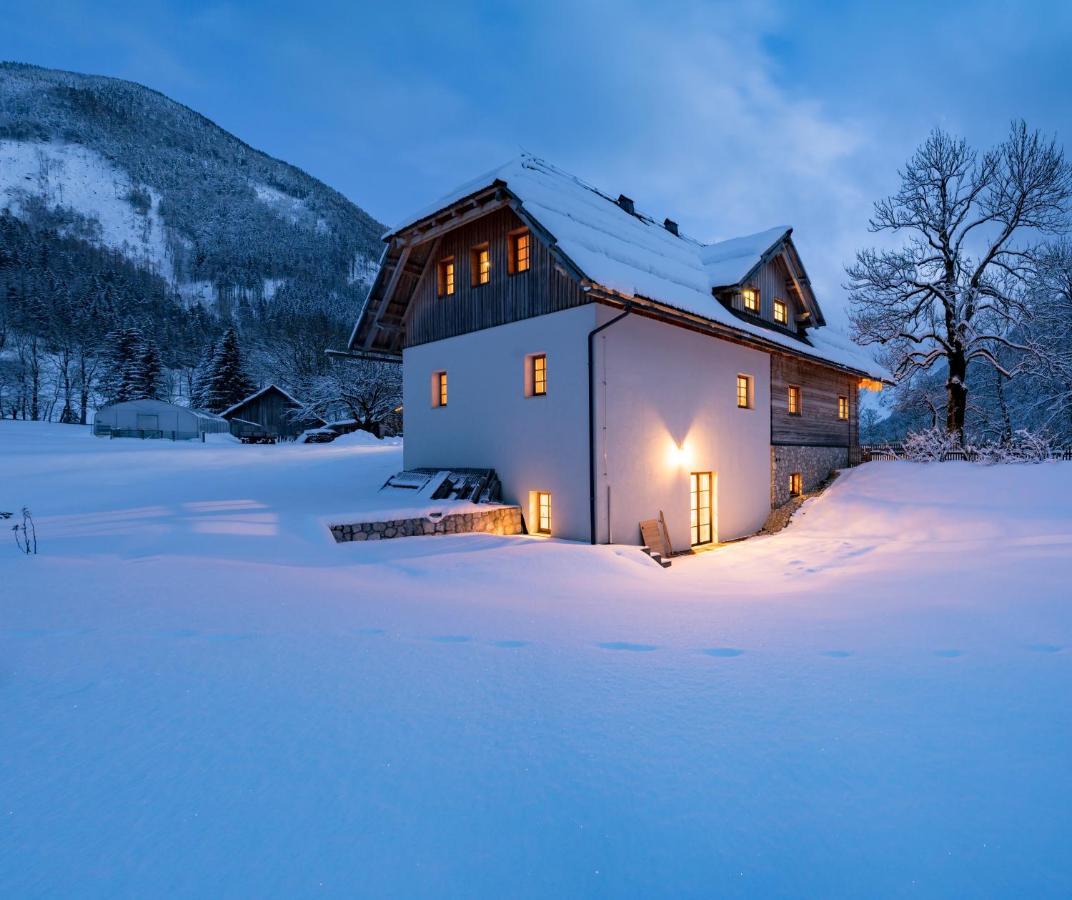 Villa Tourist Farm Senkova Domacija Zgornje Jezersko Exterior foto